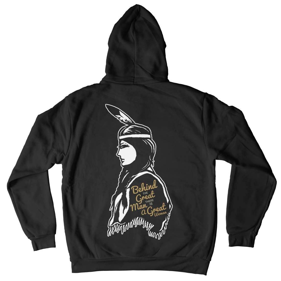 Great Woman Mens Hoodie With Pocket Quotes A324