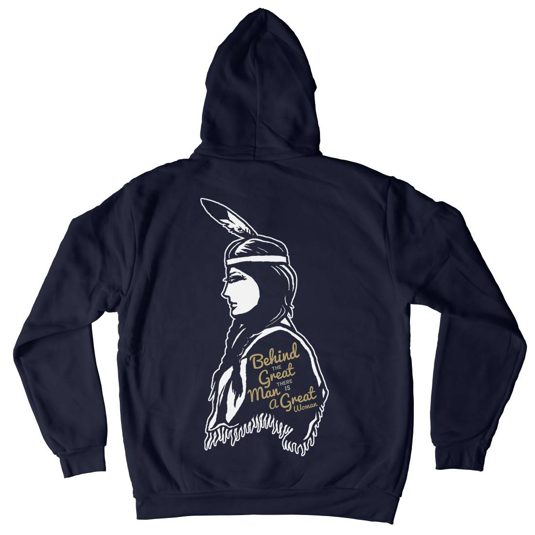 Great Woman Mens Hoodie With Pocket Quotes A324