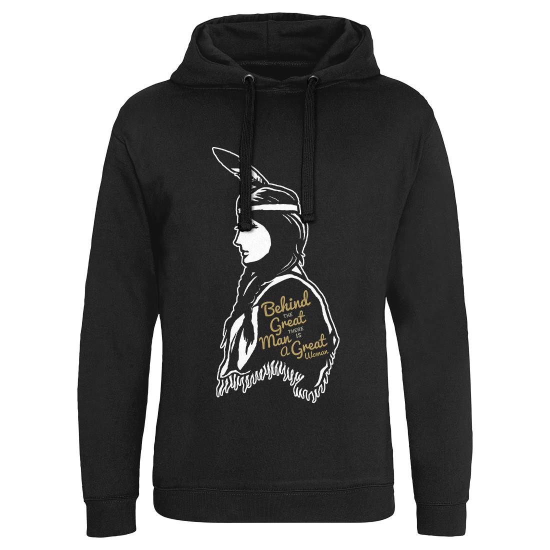 Great Woman Mens Hoodie Without Pocket Quotes A324