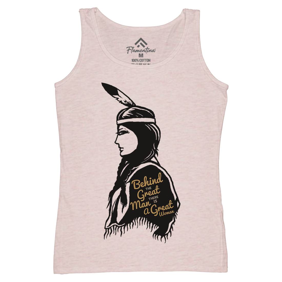 Great Woman Womens Organic Tank Top Vest Quotes A324