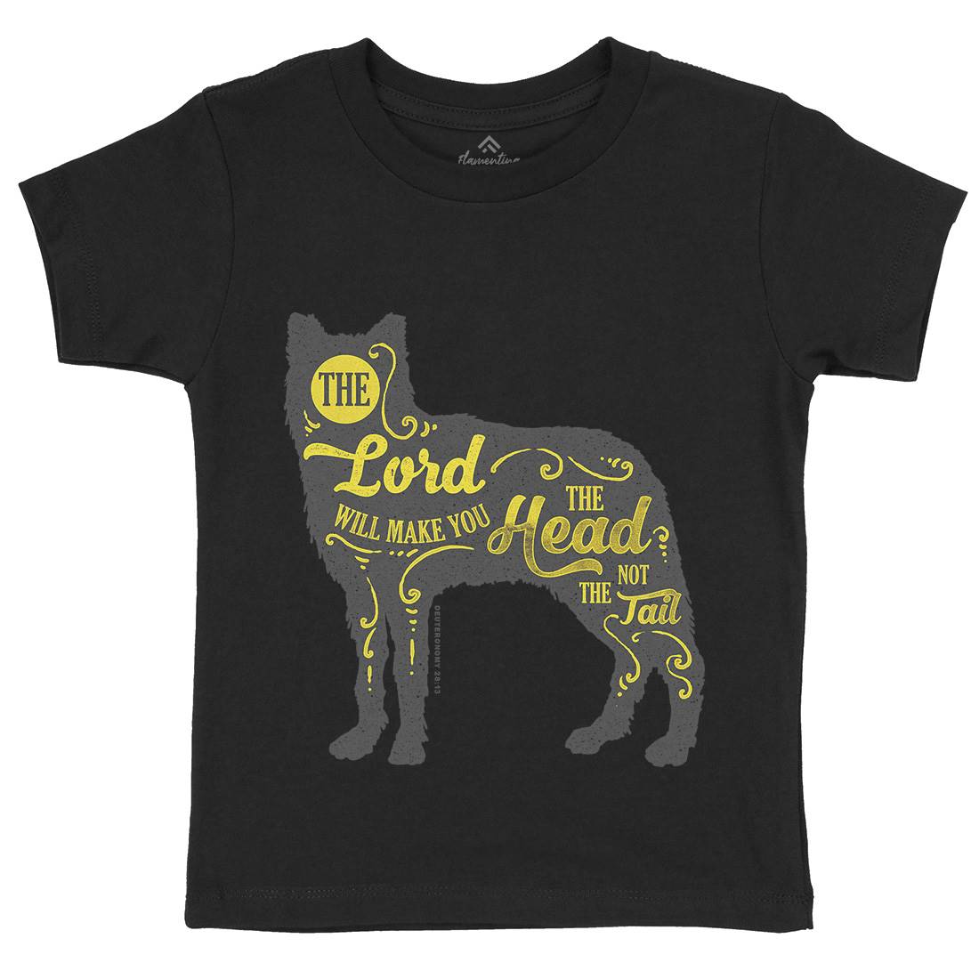 Head Not The Tail Kids Crew Neck T-Shirt Religion A326