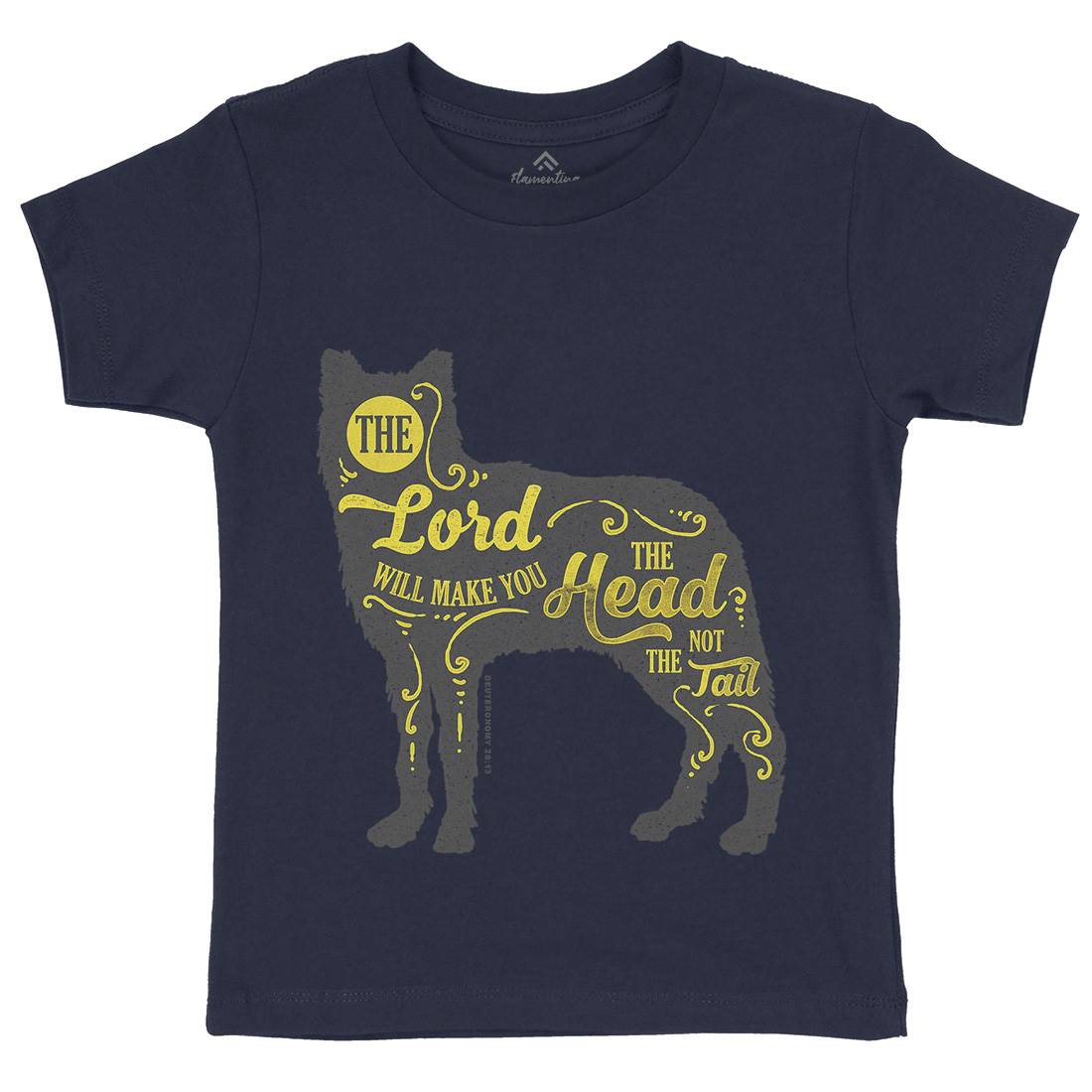 Head Not The Tail Kids Organic Crew Neck T-Shirt Religion A326
