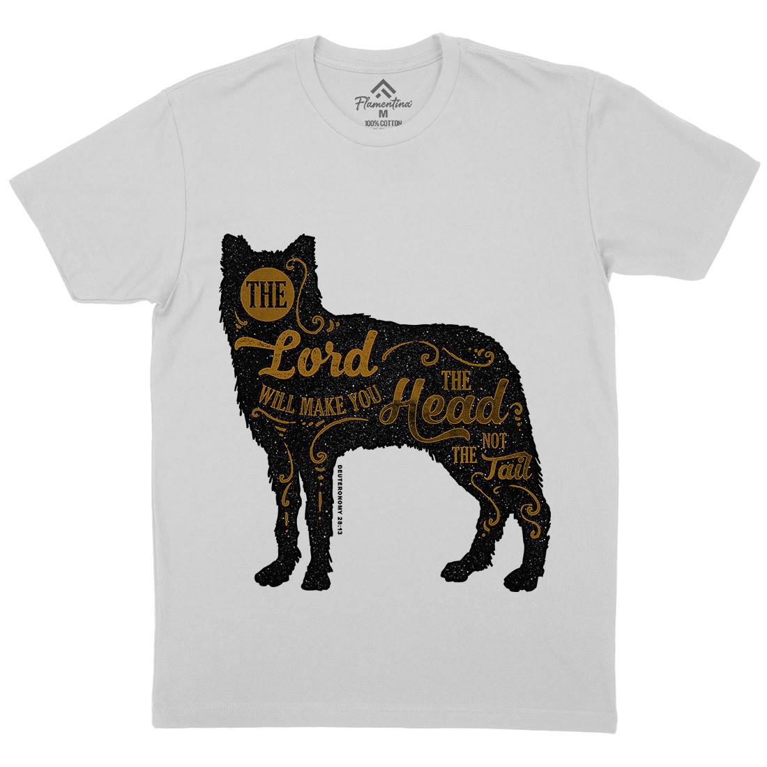 Head Not The Tail Mens Crew Neck T-Shirt Religion A326