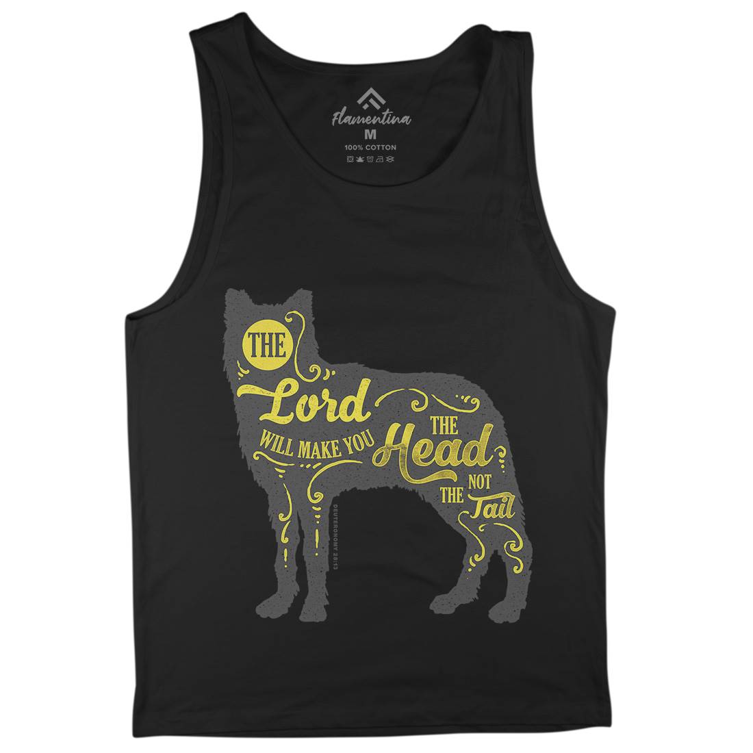 Head Not The Tail Mens Tank Top Vest Religion A326