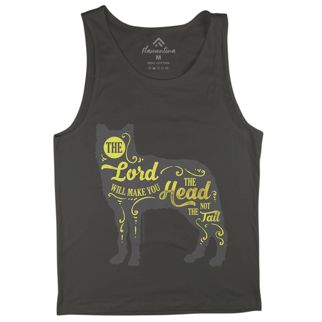 Head Not The Tail Mens Tank Top Vest Religion A326