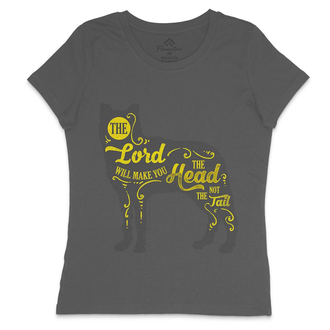Head Not The Tail Womens Crew Neck T-Shirt Religion A326