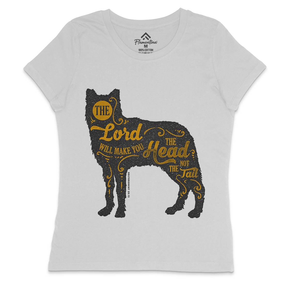 Head Not The Tail Womens Crew Neck T-Shirt Religion A326