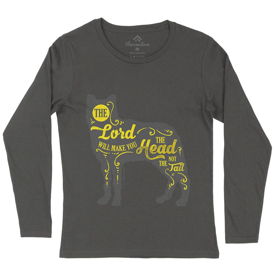 Head Not The Tail Womens Long Sleeve T-Shirt Religion A326