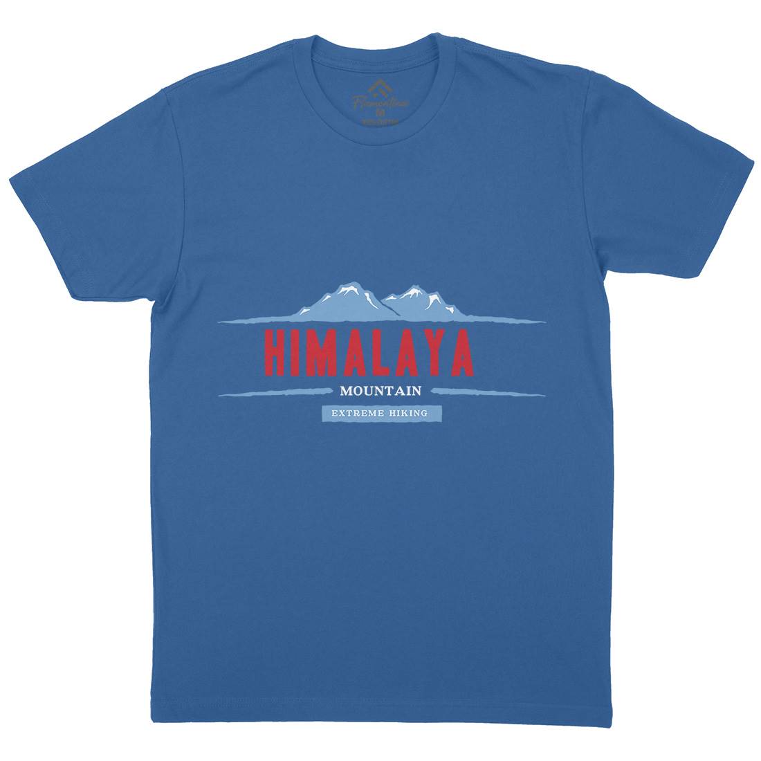 Himalaya Mountain Mens Crew Neck T-Shirt Nature A329
