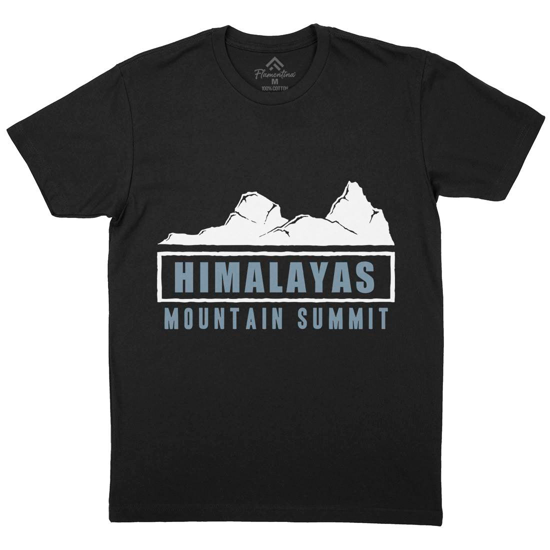 Himalayas Mens Crew Neck T-Shirt Nature A330