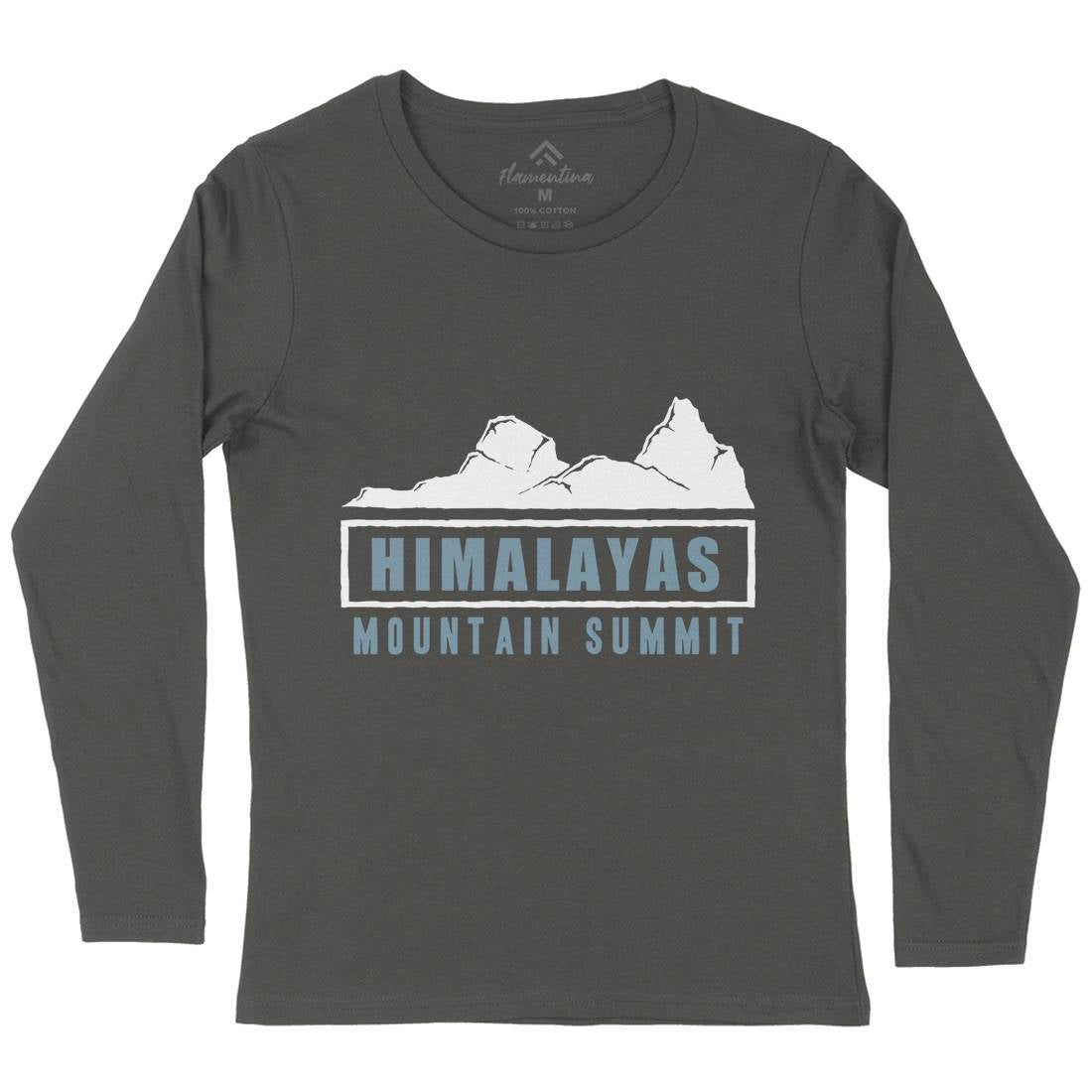 Himalayas Womens Long Sleeve T-Shirt Nature A330