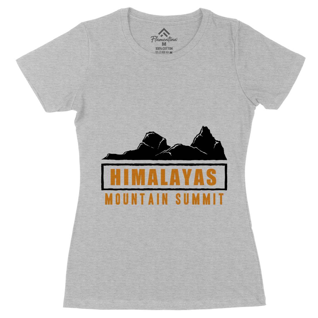 Himalayas Womens Organic Crew Neck T-Shirt Nature A330