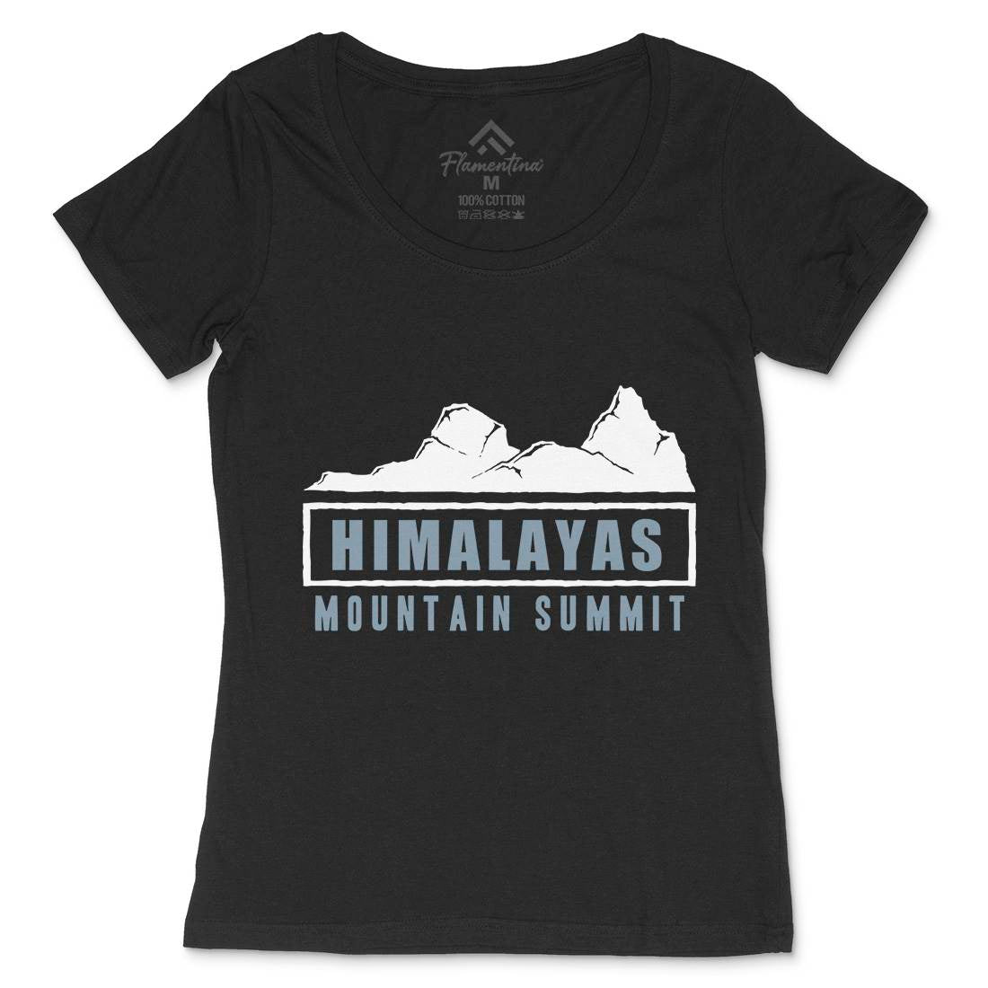 Himalayas Womens Scoop Neck T-Shirt Nature A330
