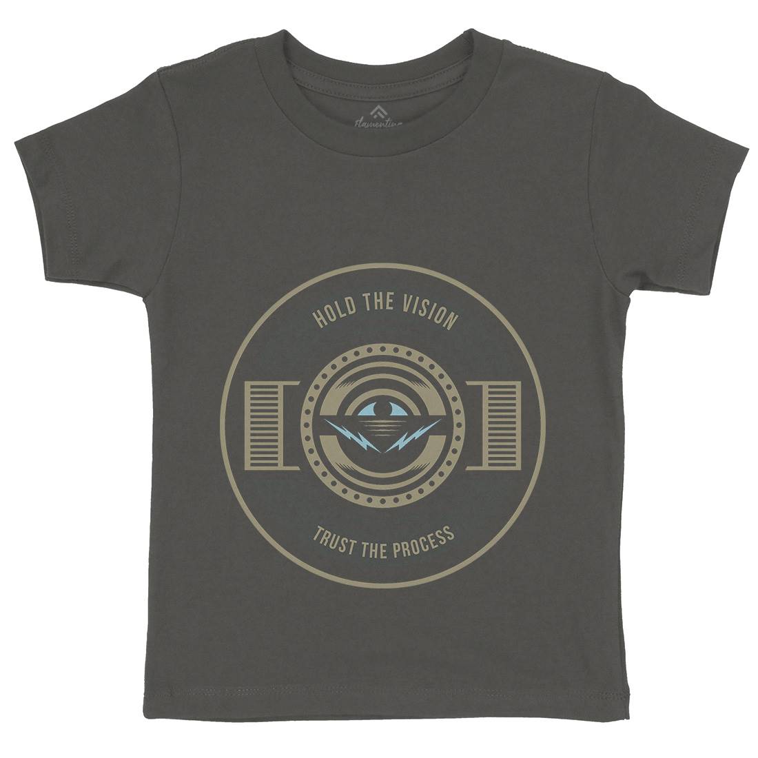 Hold The Vision Kids Crew Neck T-Shirt Illuminati A331