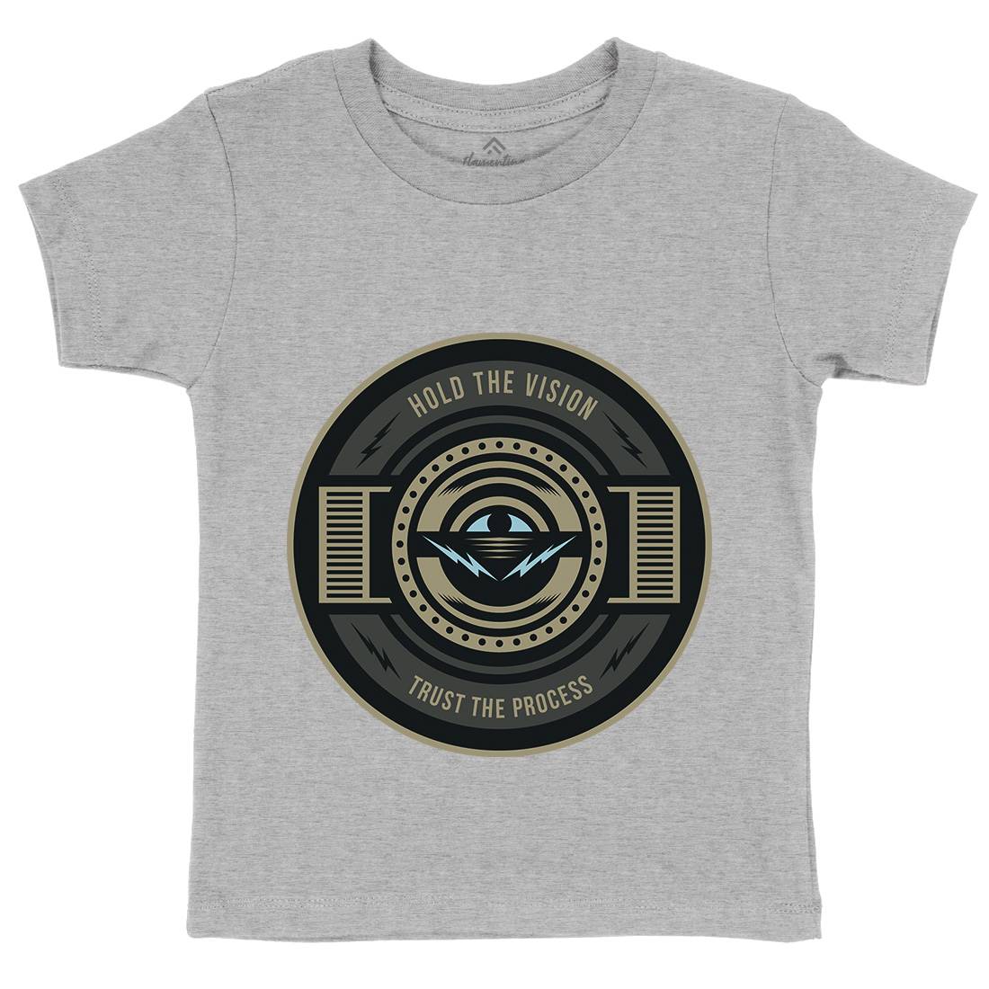 Hold The Vision Kids Crew Neck T-Shirt Illuminati A331