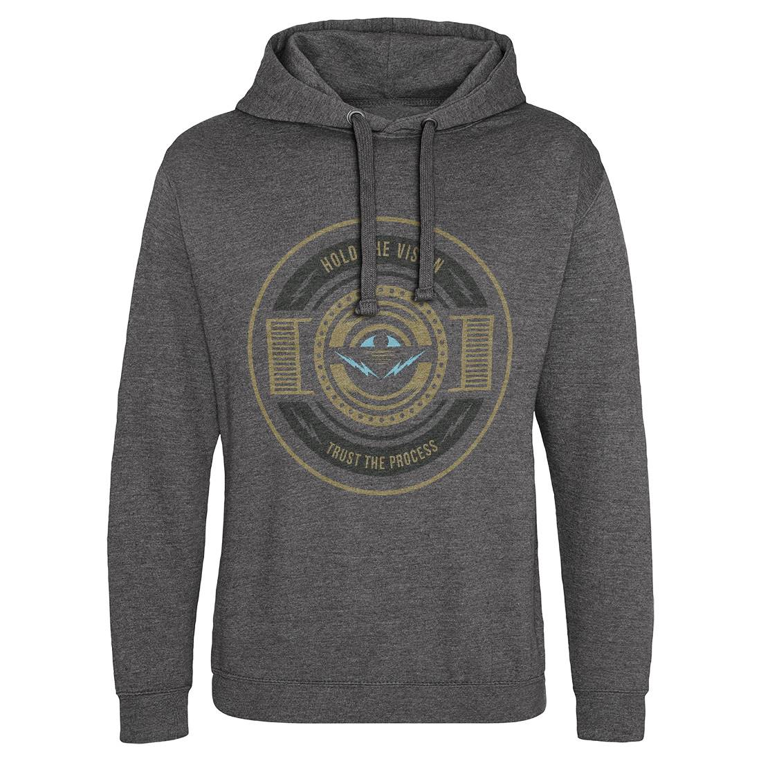 Hold The Vision Mens Hoodie Without Pocket Illuminati A331