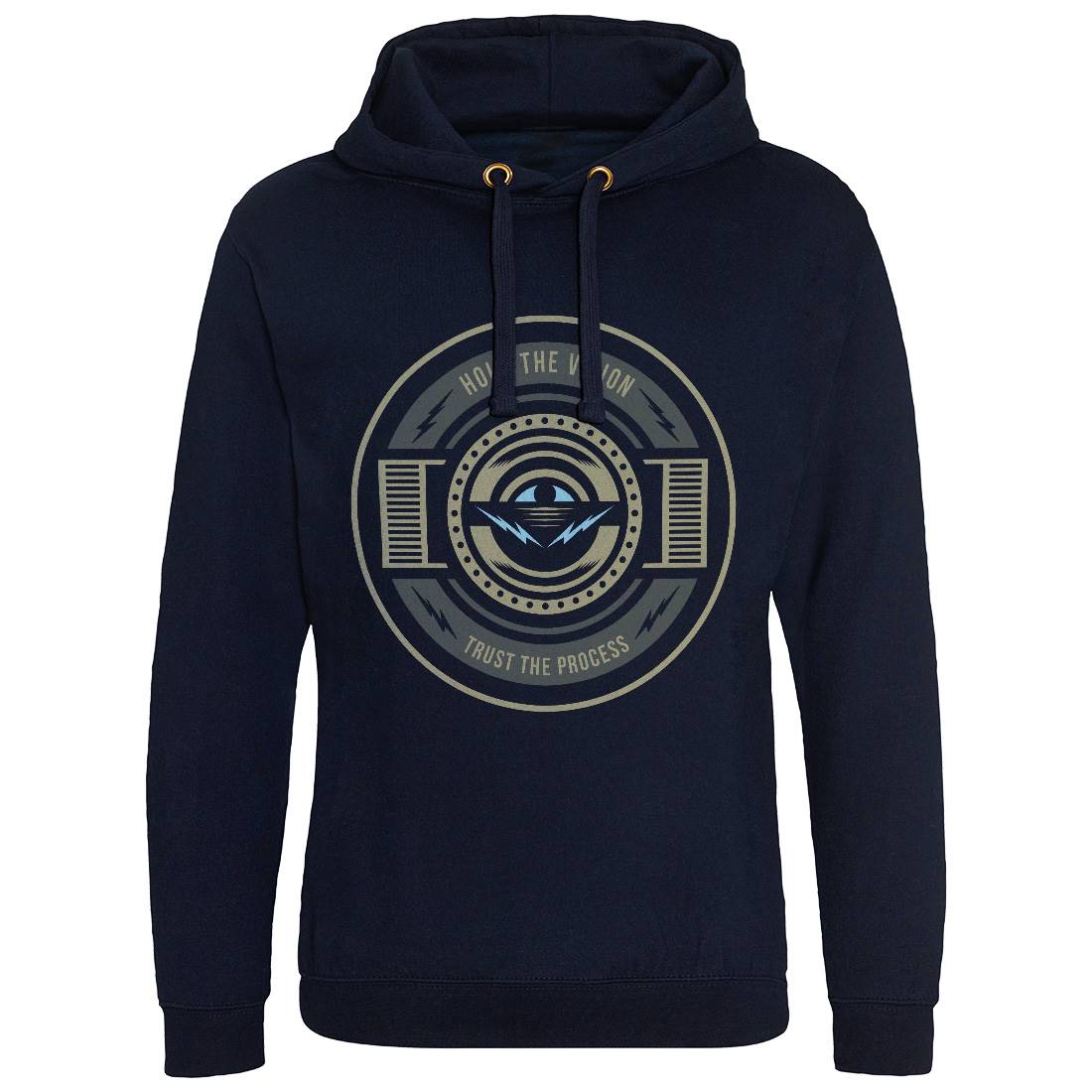 Hold The Vision Mens Hoodie Without Pocket Illuminati A331