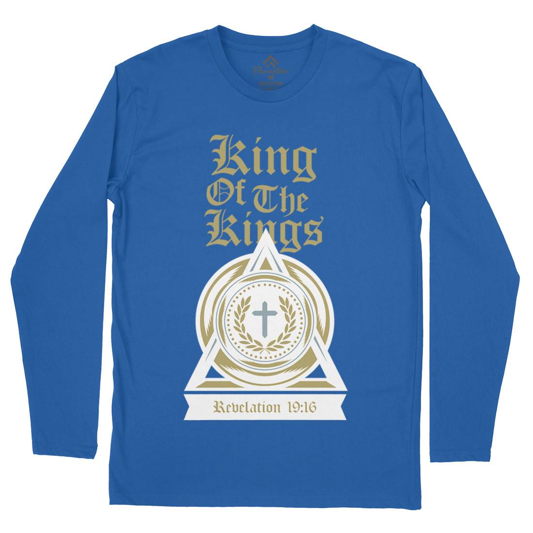 King Of The Kings Mens Long Sleeve T-Shirt Religion A332