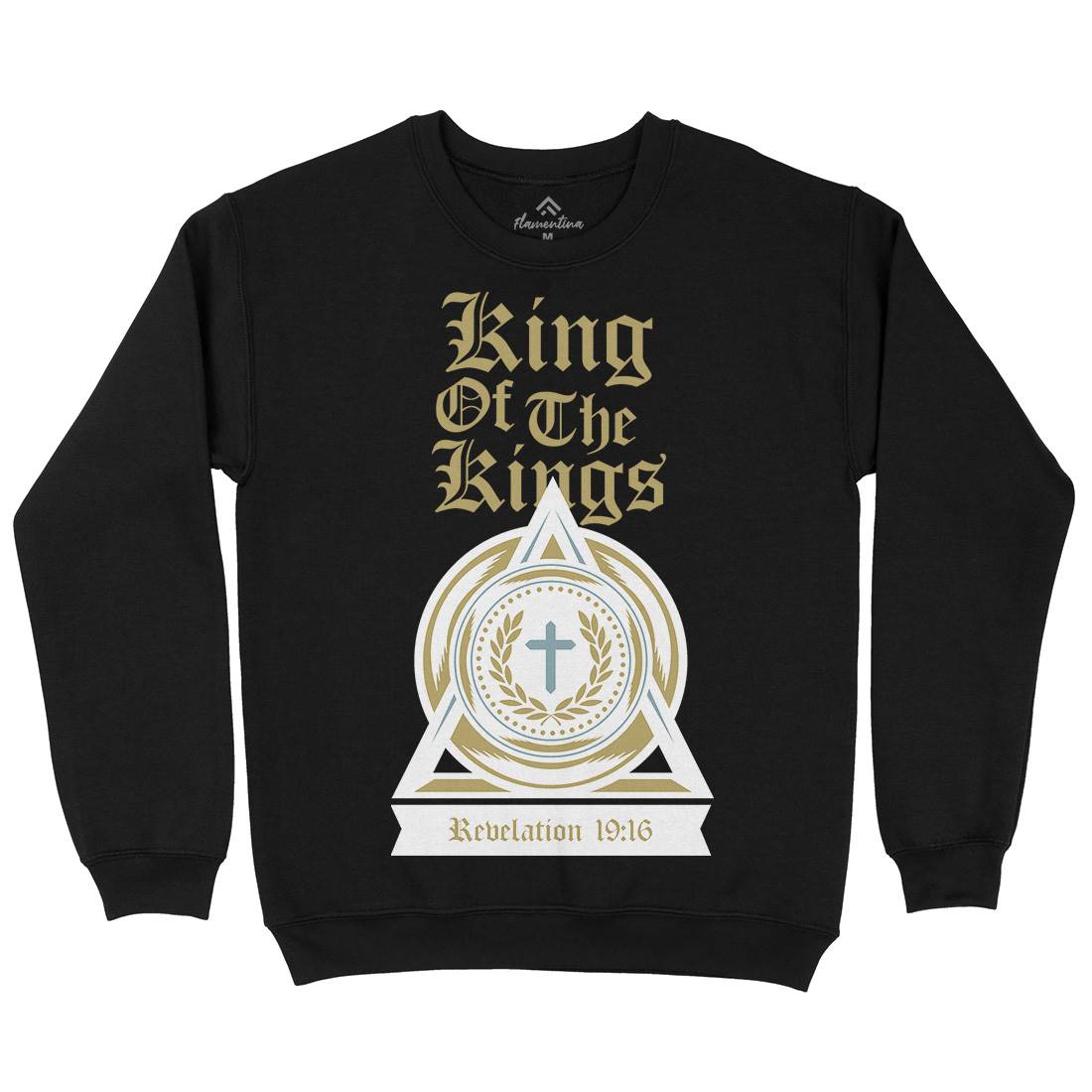 King Of The Kings Mens Crew Neck Sweatshirt Religion A332