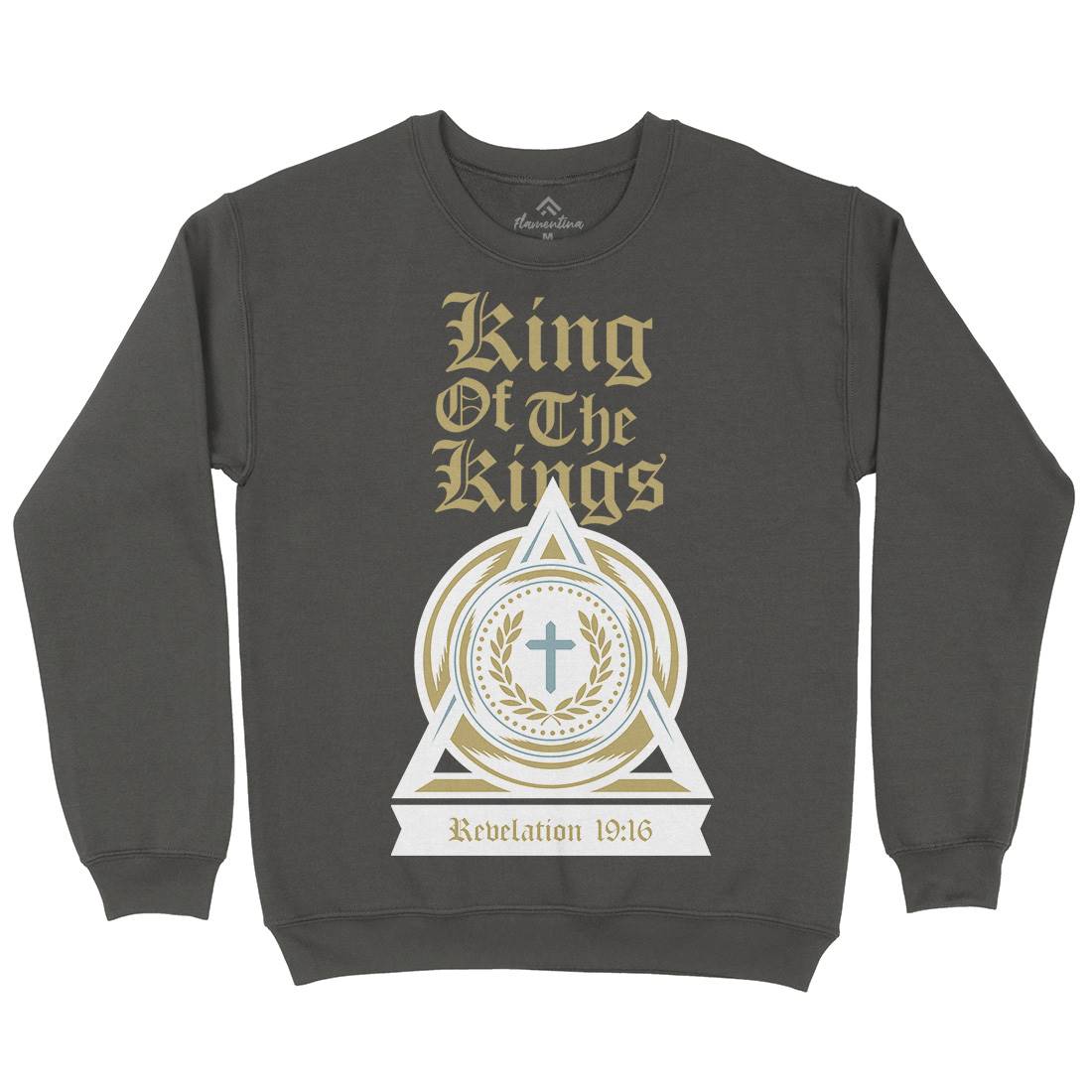 King Of The Kings Kids Crew Neck Sweatshirt Religion A332