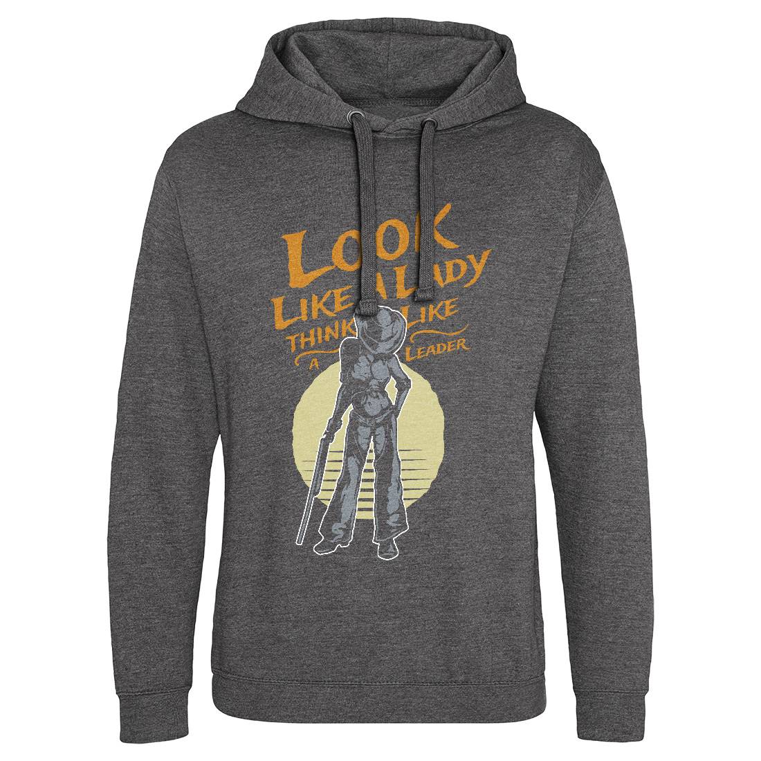 Lady Of Gun Mens Hoodie Without Pocket Quotes A334
