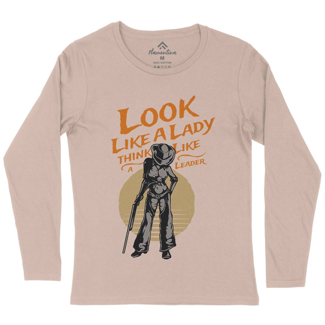 Lady Of Gun Womens Long Sleeve T-Shirt Quotes A334