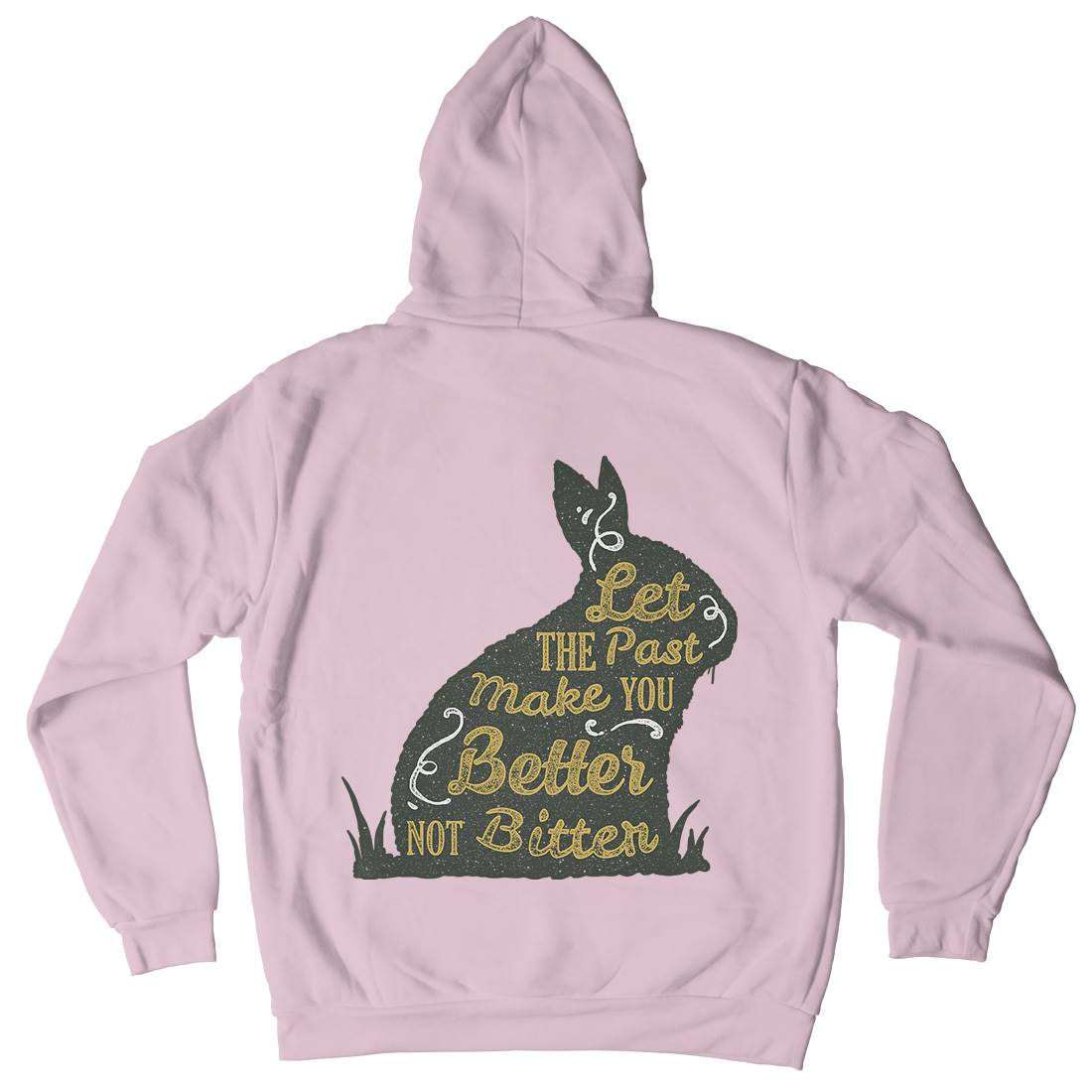 Let The Past Kids Crew Neck Hoodie Quotes A336