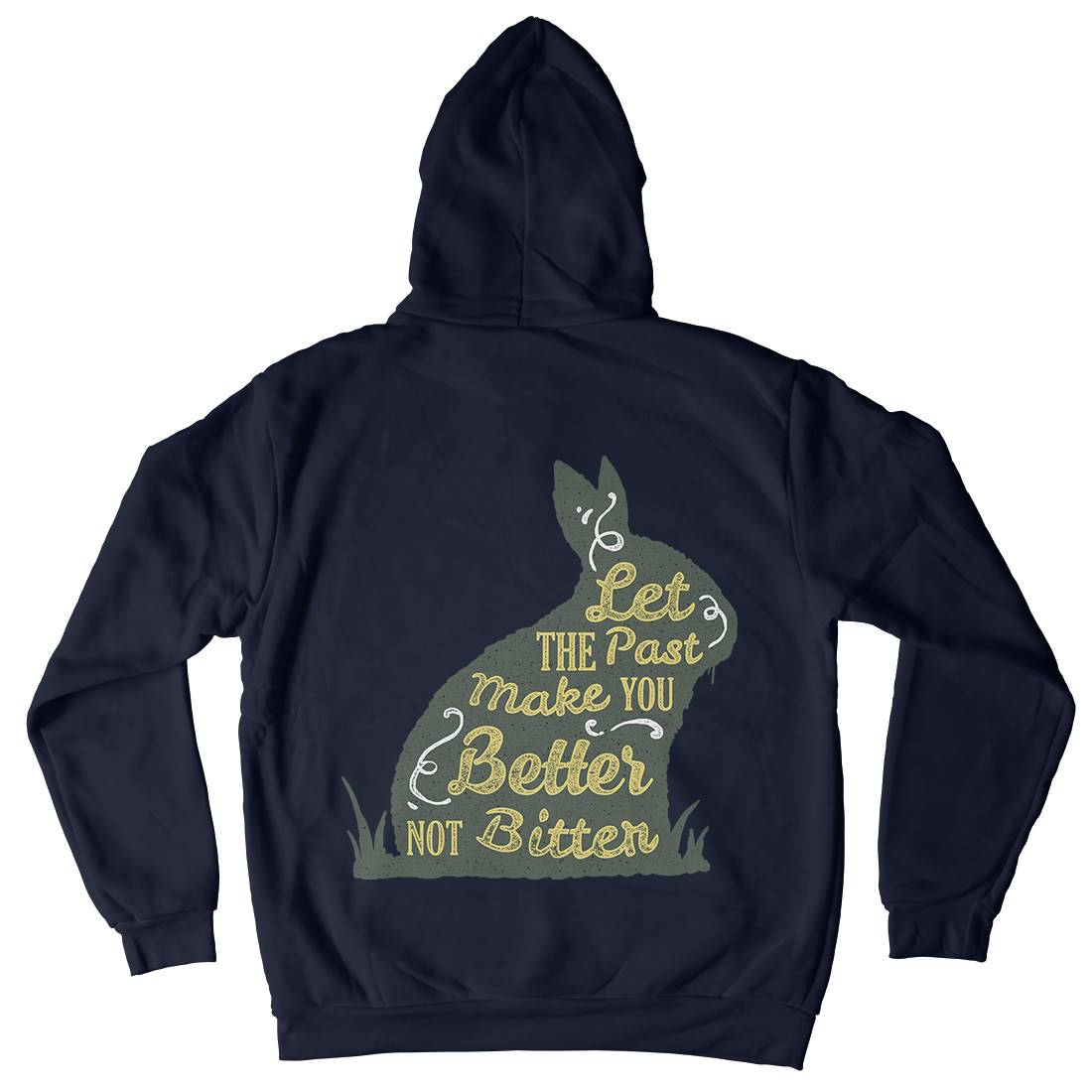 Let The Past Kids Crew Neck Hoodie Quotes A336
