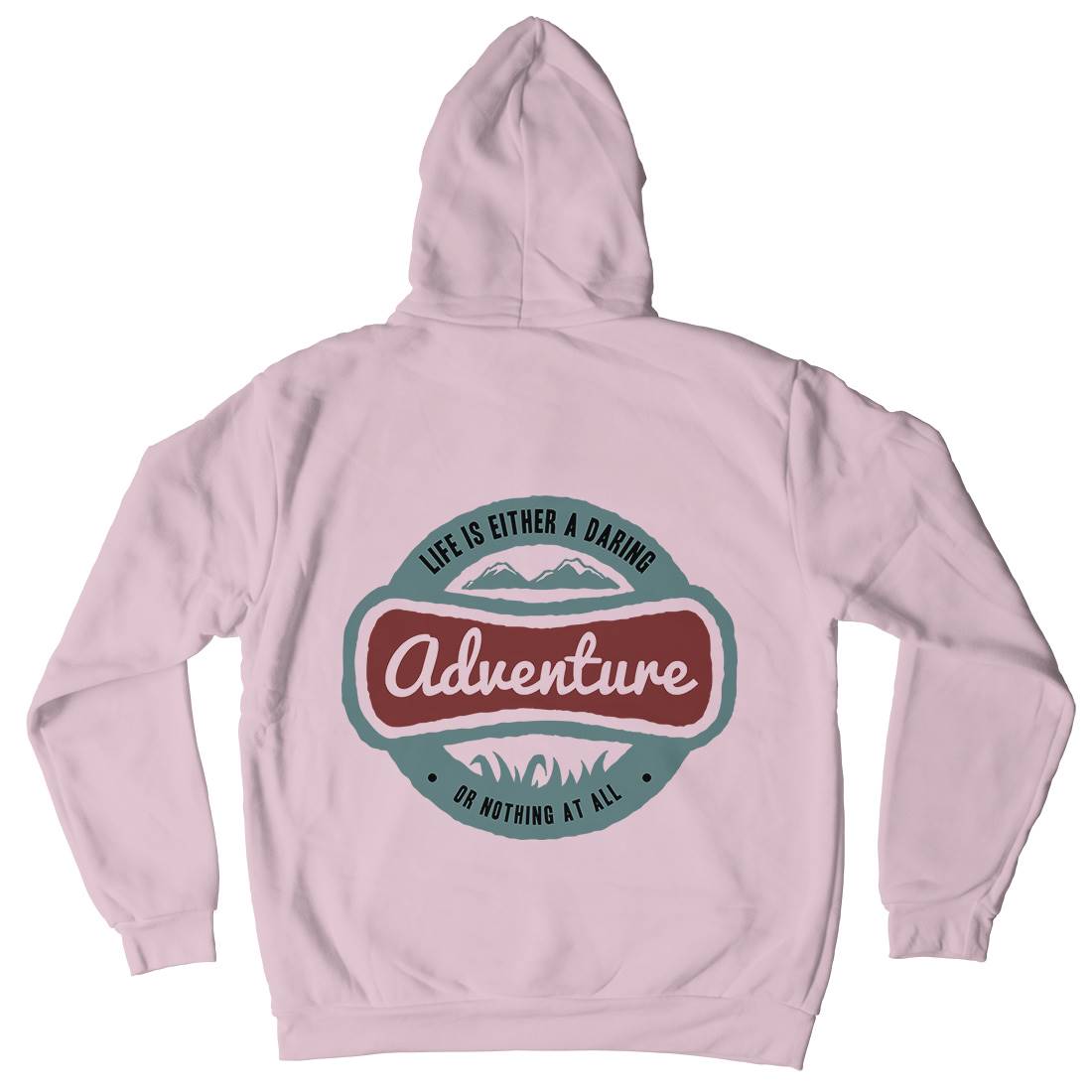 Life Is Adventure Kids Crew Neck Hoodie Nature A337