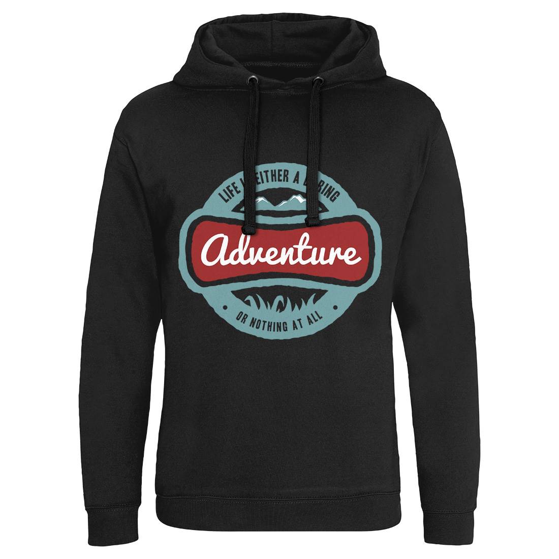 Life Is Adventure Mens Hoodie Without Pocket Nature A337
