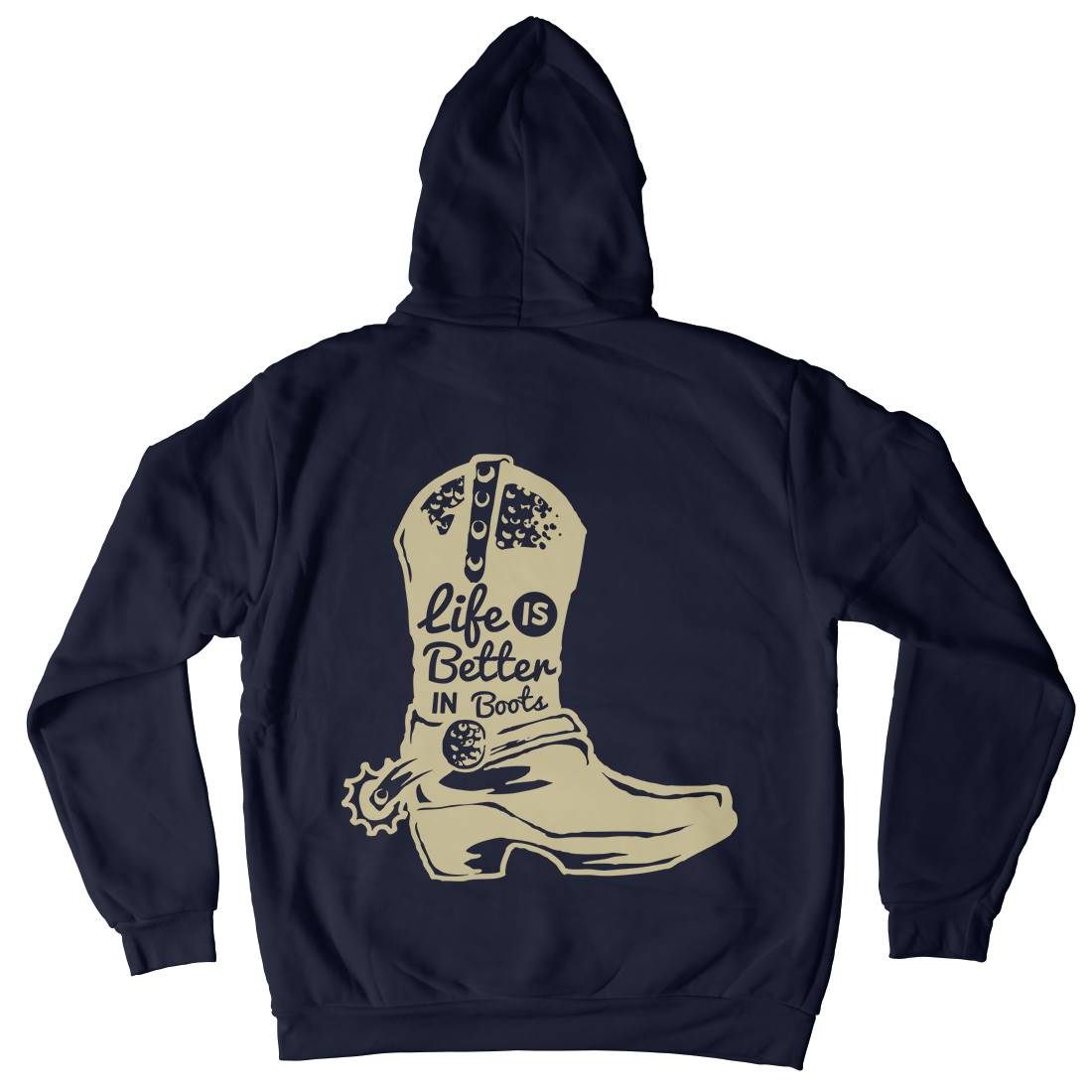 Life Is Better Kids Crew Neck Hoodie American A338