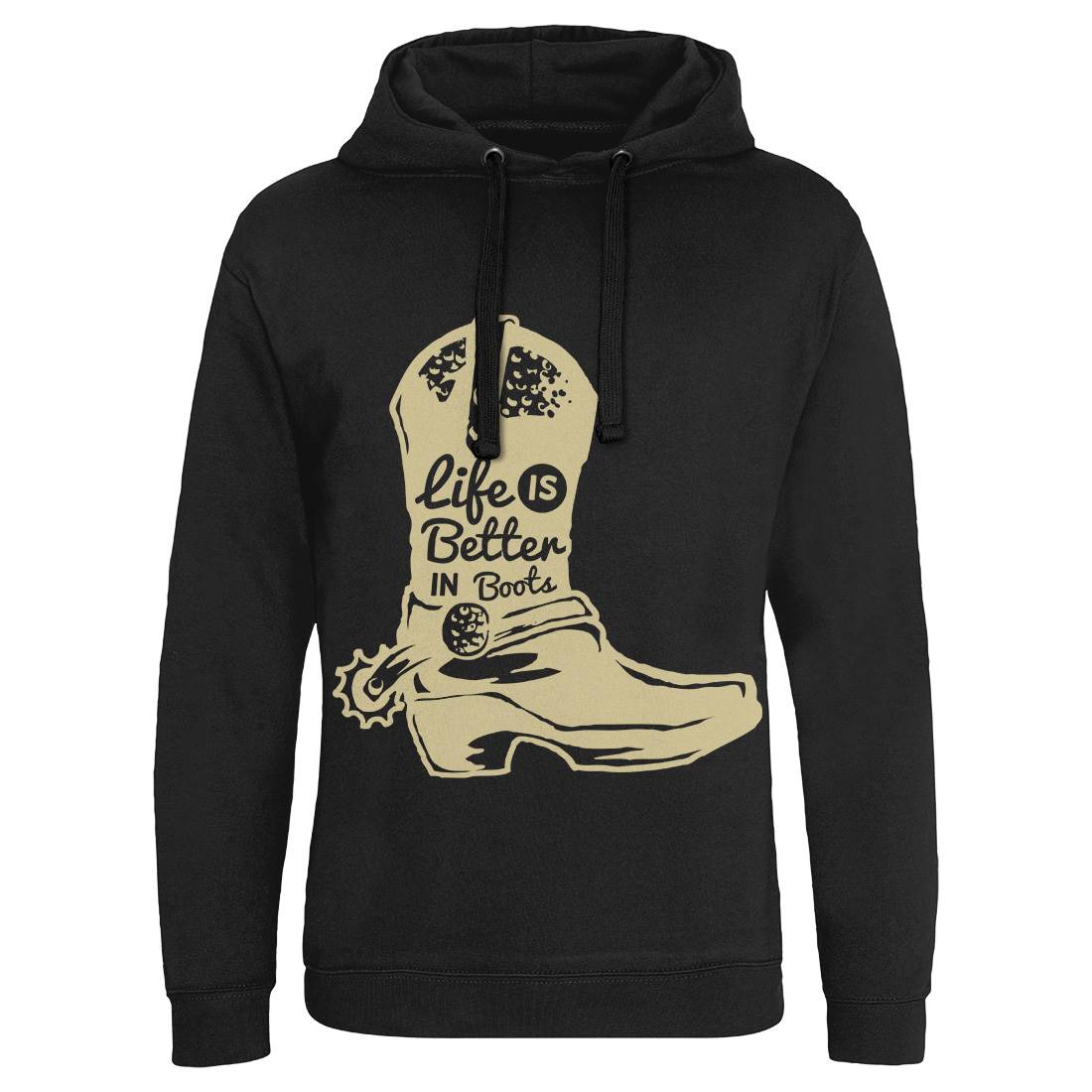 Life Is Better Mens Hoodie Without Pocket American A338