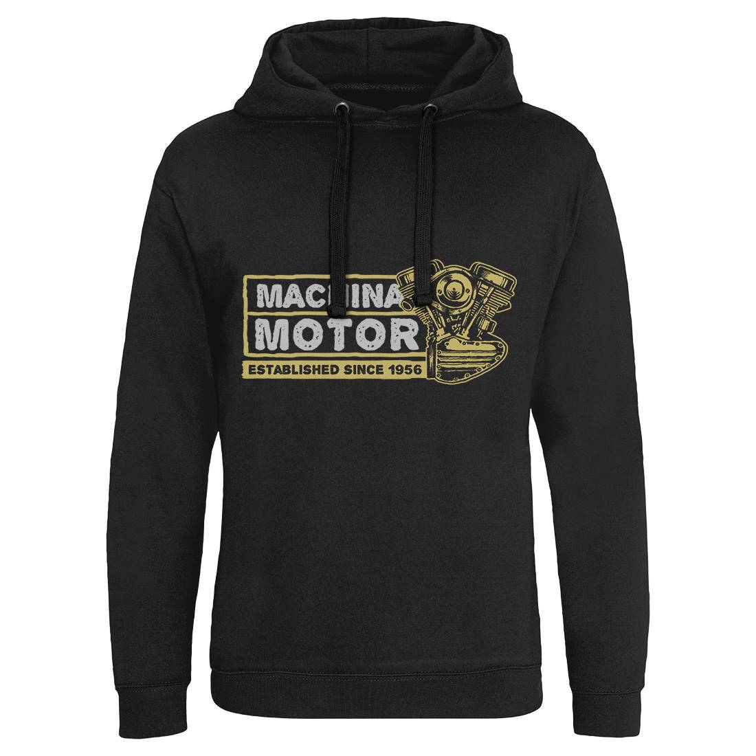 Machina Motor Mens Hoodie Without Pocket Motorcycles A340