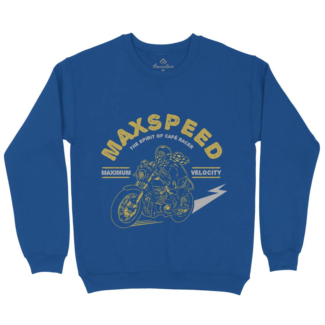Max Speed Kids Crew Neck Sweatshirt Motorcycles A343