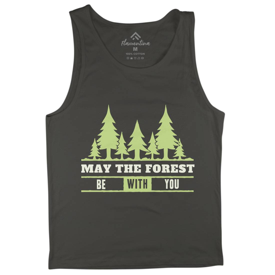 May The Forest Be With You Mens Tank Top Vest Nature A345