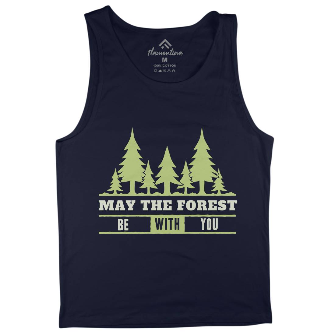 May The Forest Be With You Mens Tank Top Vest Nature A345