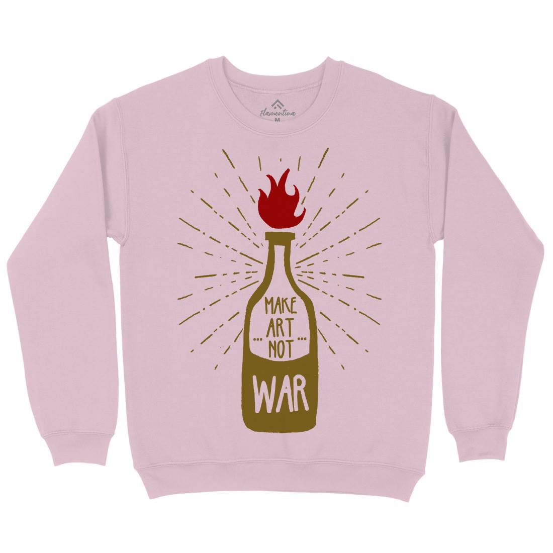 Molotov Solution Kids Crew Neck Sweatshirt Retro A347