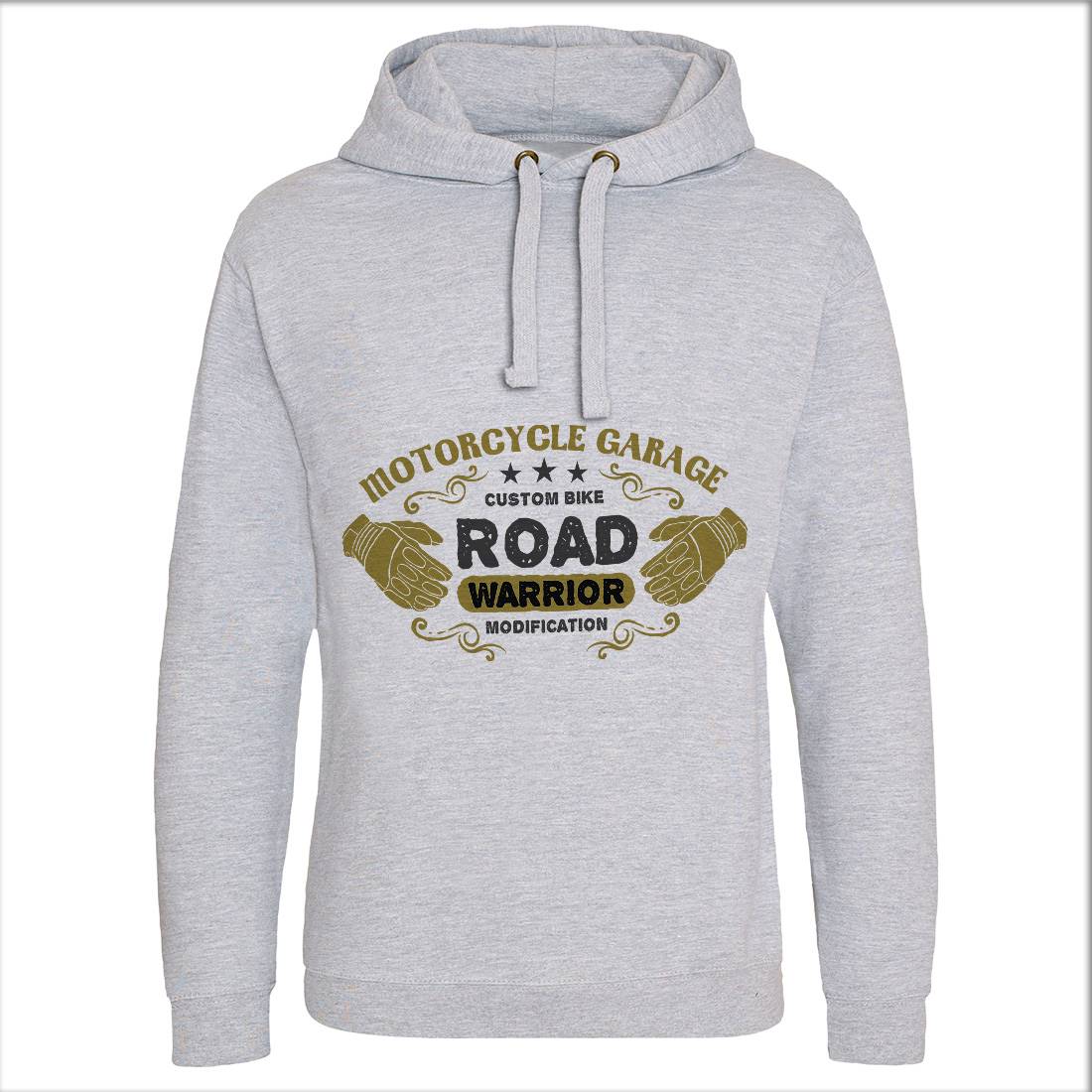 Garage Mens Hoodie Without Pocket Motorcycles A348
