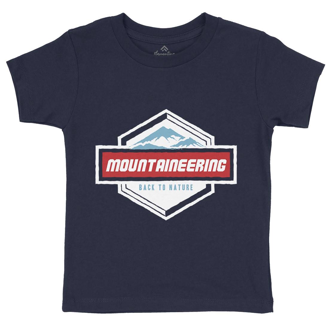 Mountaineering Kids Crew Neck T-Shirt Nature A350