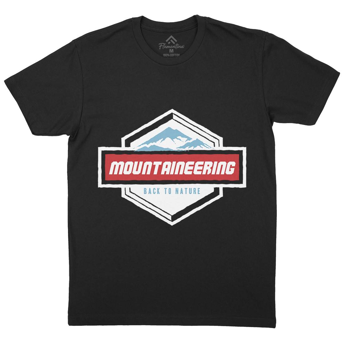 Mountaineering Mens Crew Neck T-Shirt Nature A350