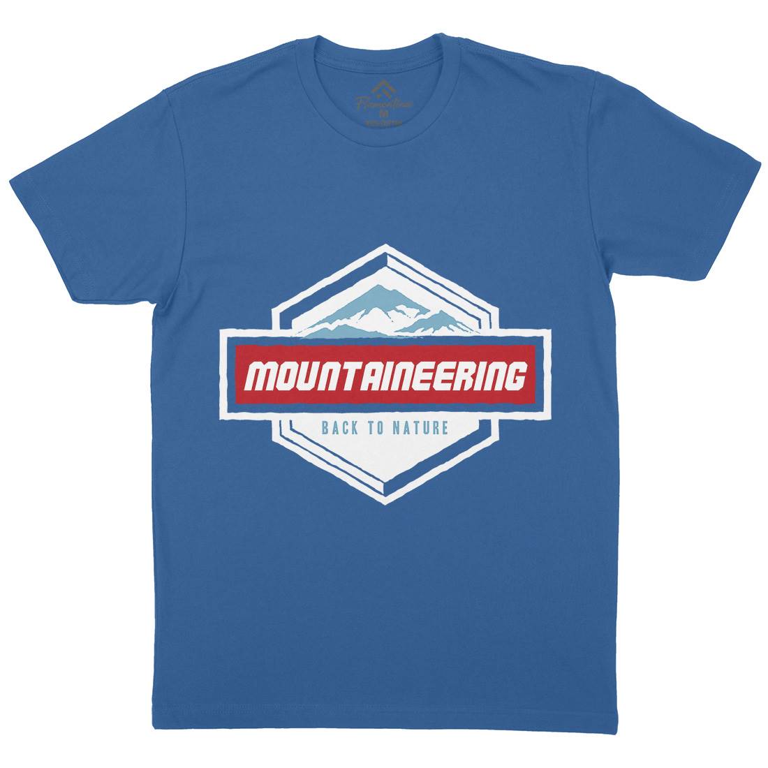 Mountaineering Mens Organic Crew Neck T-Shirt Nature A350