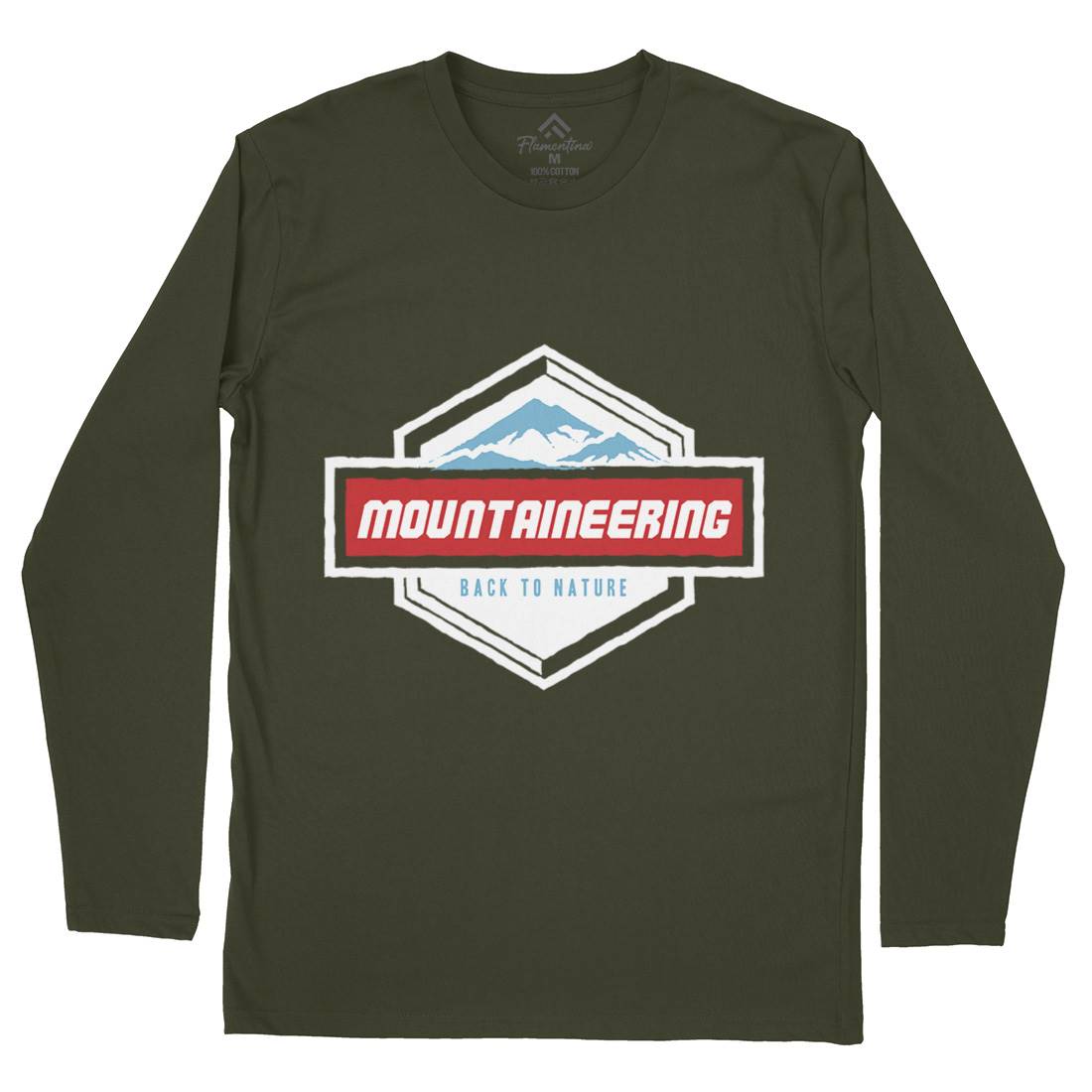 Mountaineering Mens Long Sleeve T-Shirt Nature A350