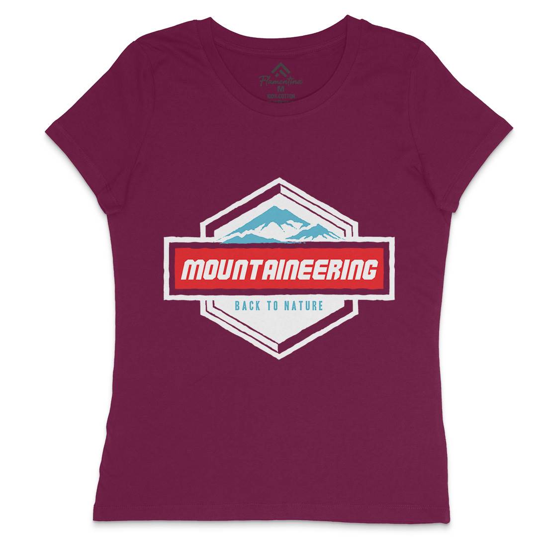 Mountaineering Womens Crew Neck T-Shirt Nature A350