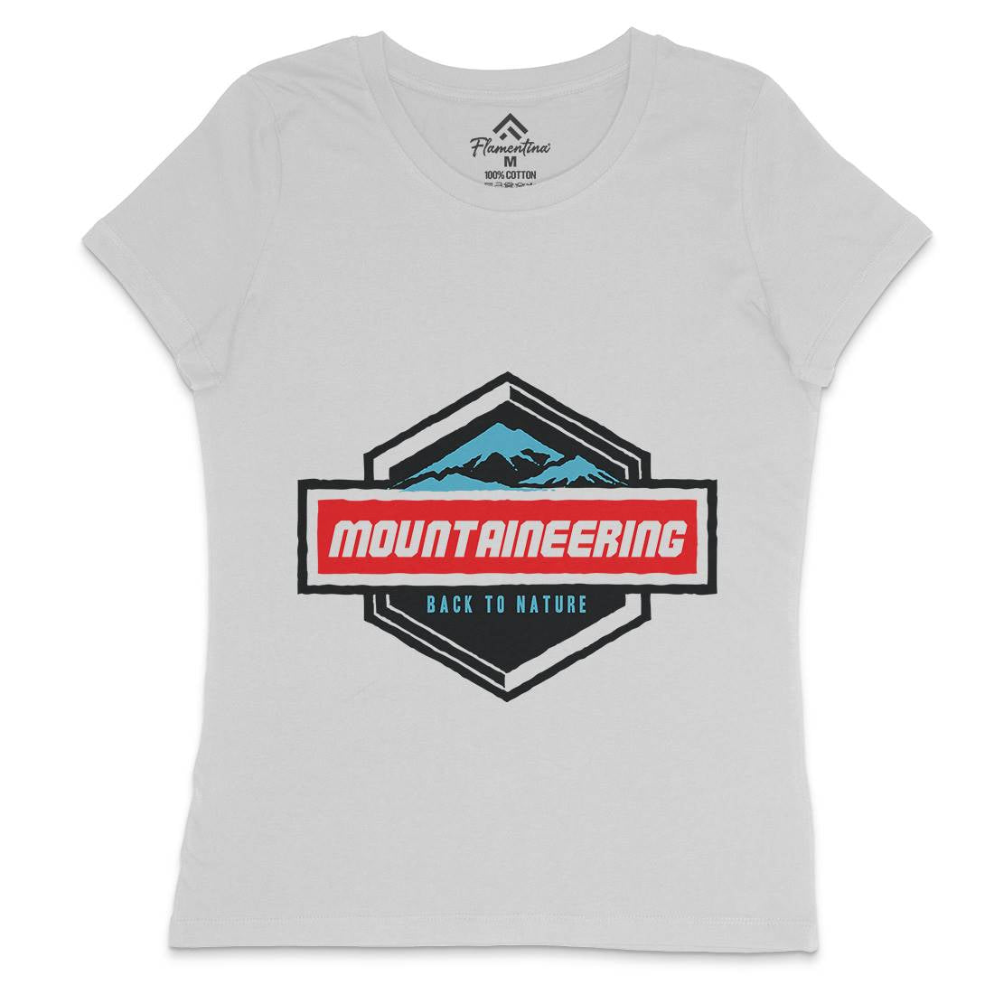 Mountaineering Womens Crew Neck T-Shirt Nature A350
