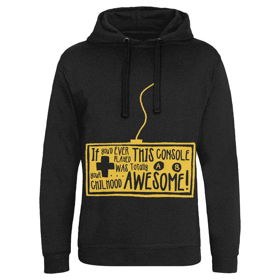 Never Stop Playing Mens Hoodie Without Pocket Geek A352
