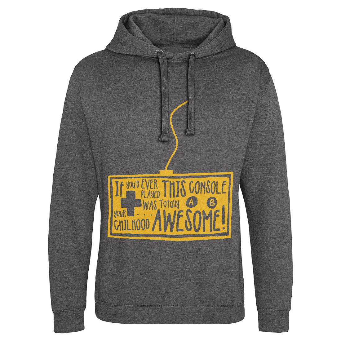 Never Stop Playing Mens Hoodie Without Pocket Geek A352