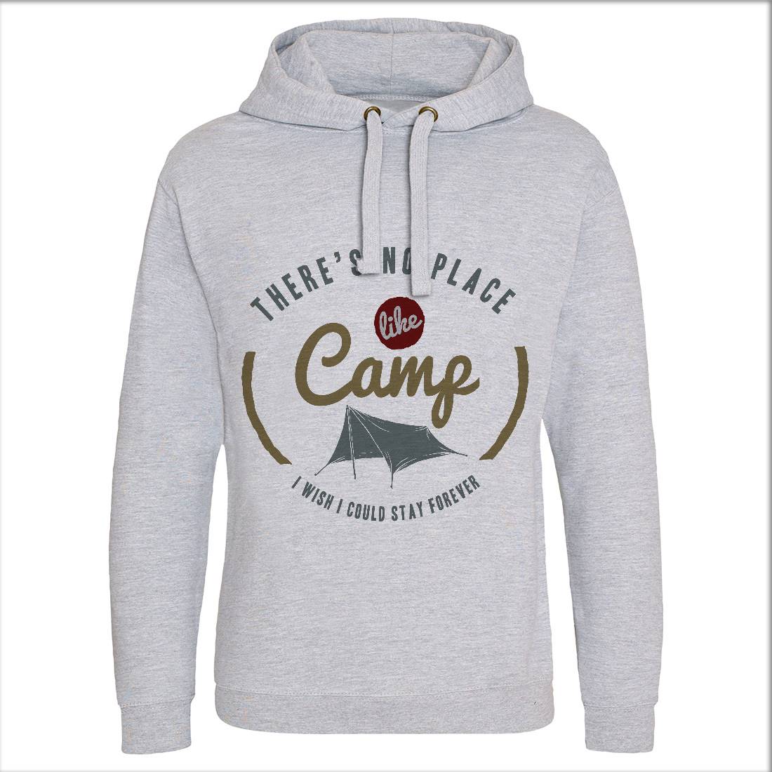 No Place Like Camp Mens Hoodie Without Pocket Nature A353