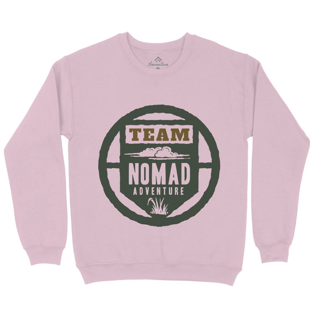 Nomad Kids Crew Neck Sweatshirt Nature A354