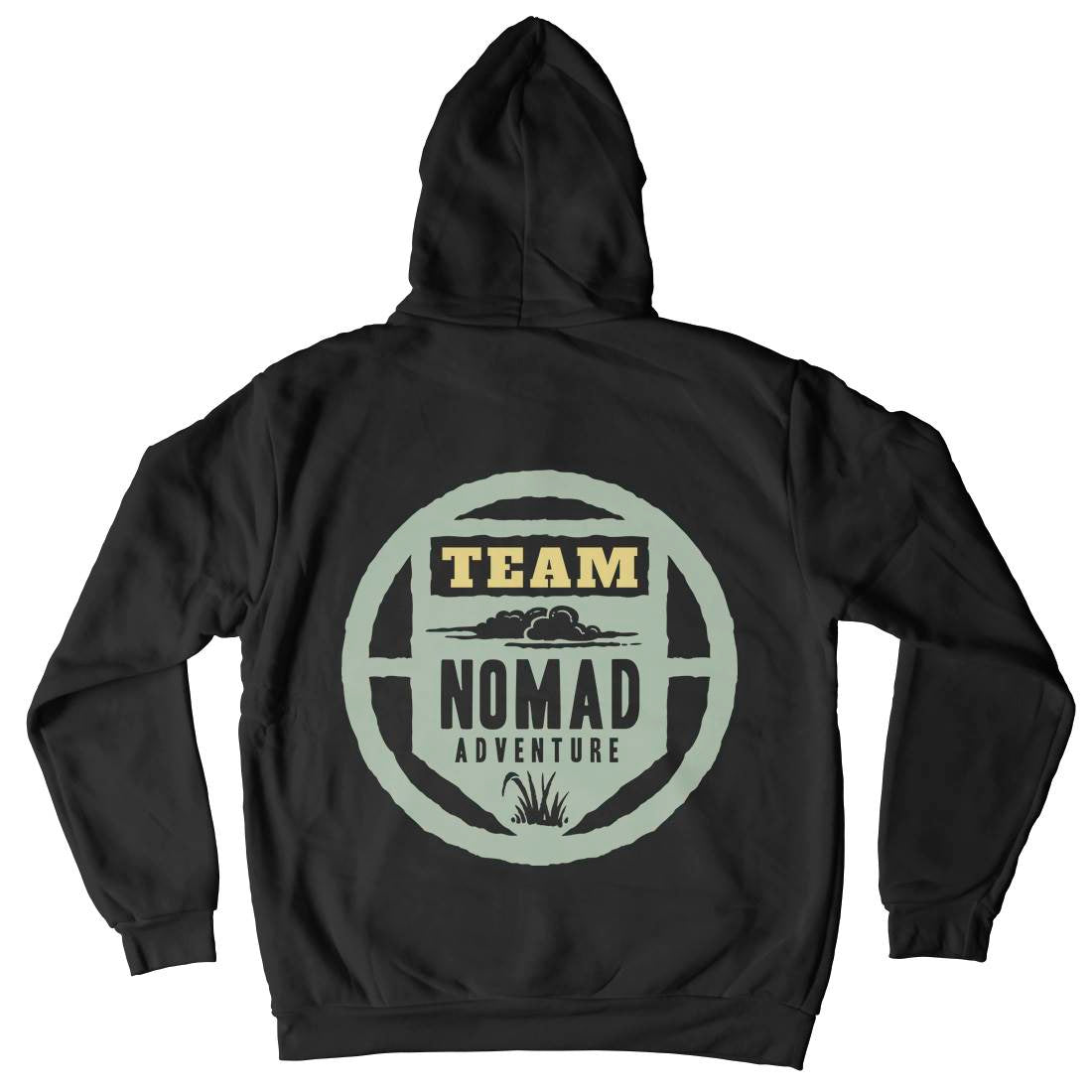 Nomad Kids Crew Neck Hoodie Nature A354