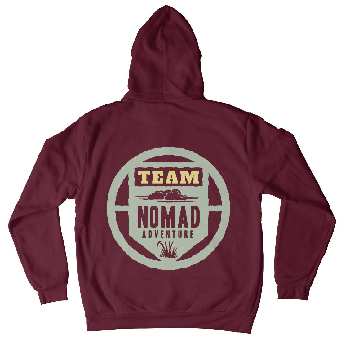 Nomad Mens Hoodie With Pocket Nature A354